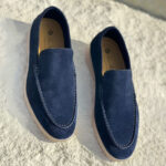 Loro Piana Summer Walk Suede Loafers - Image 9