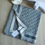 Dior Oblique Denim Shawl