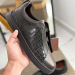 Zegna Crocodile-Pattern Triple Stitch™ Sneakers