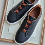 Zegna Deerskin Triple Stitch™ Sneakers SS25 (2)