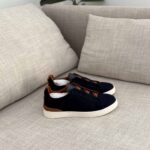 Zegna Deerskin Triple Stitch™ Sneakers SS25 - Image 7