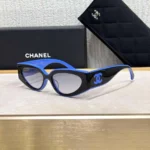 Chanel-Cat-Eye-Sunglasses-Blue