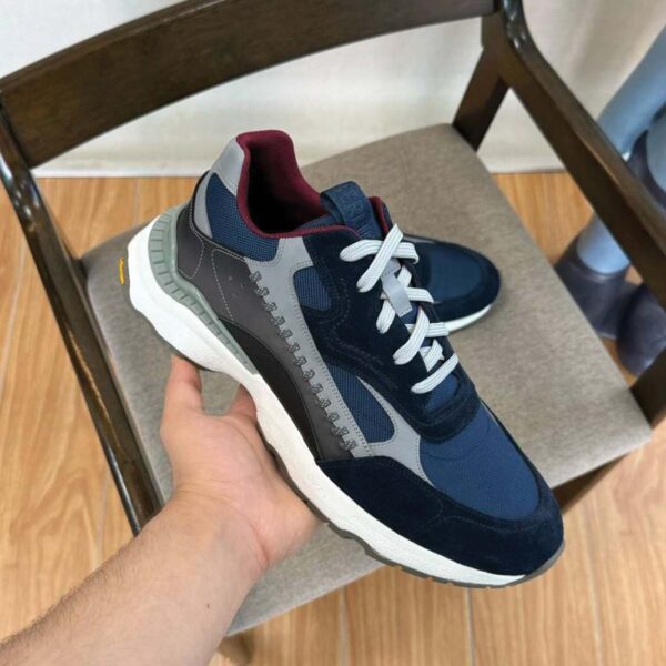 Berluti Skyrunning Leather & Nylon Sneakers - Image 2