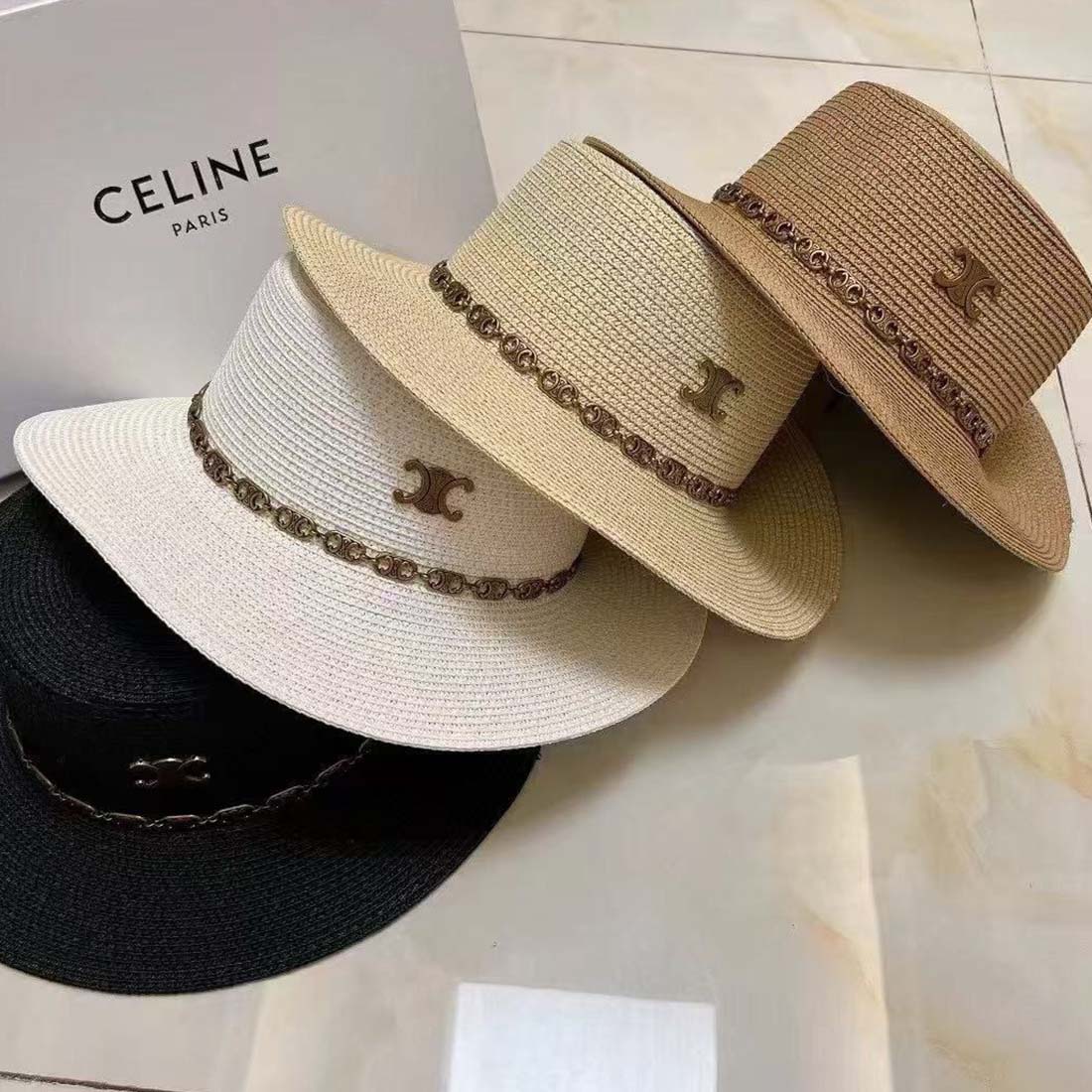 CELINE Straw Hat
