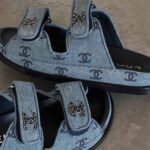 Chanel Denim Mules G45507