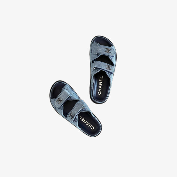 Chanel Denim Mules G45507