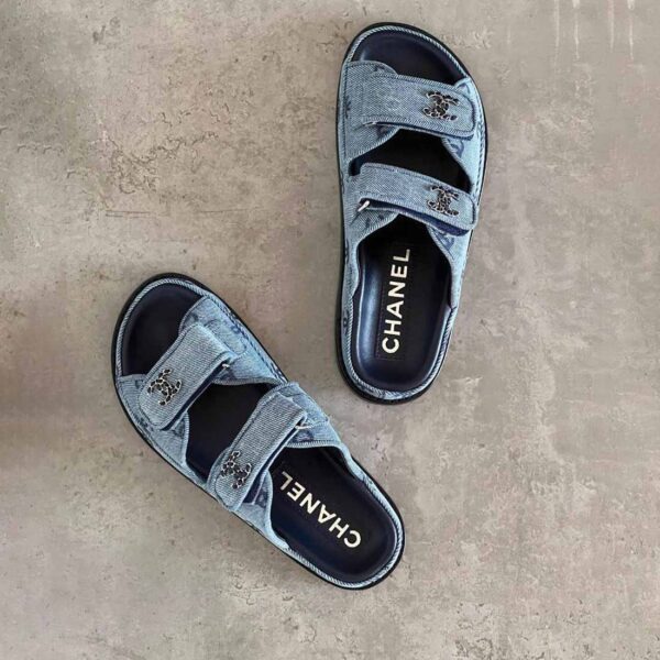 Chanel Denim Mules G45507