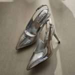 Dolce and Gabbana 120mm Metallic Snakeskin Pumps