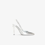 Dolce and Gabbana 120mm Metallic Snakeskin Pumps