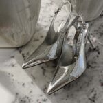 Dolce and Gabbana 120mm Metallic Snakeskin Pumps