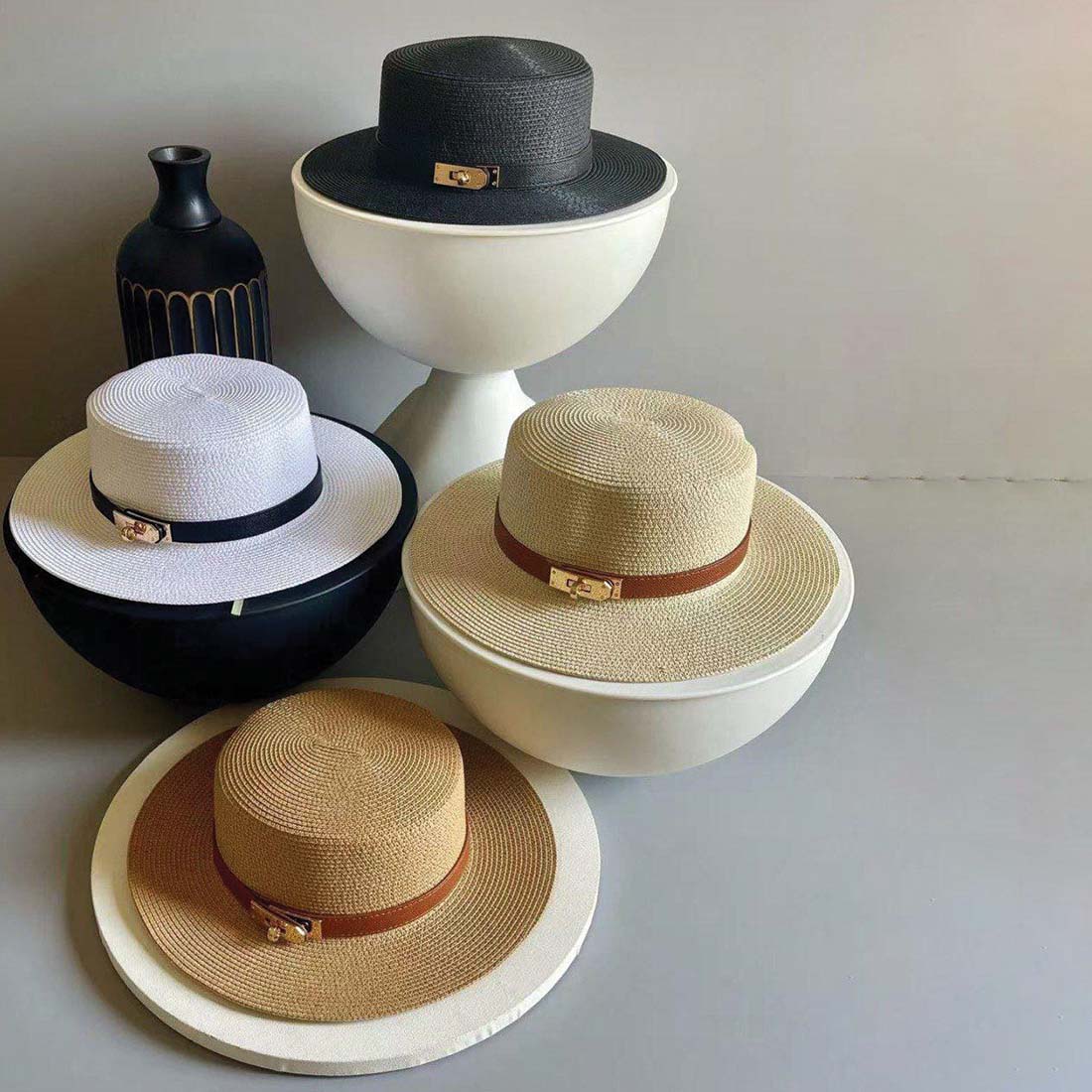 Modern Boater Hat
