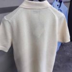 Prada Cotton and Silk Polo Shirt