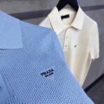 Prada Cotton and Silk Polo Shirt