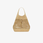 Saint Laurent Raffia Icare Tote Bag