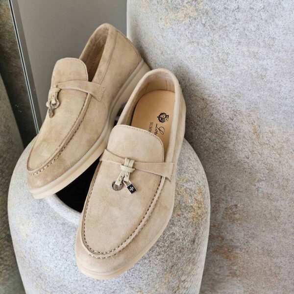 Summer Charms Walk Loafer – Suede in Himalaya Rose