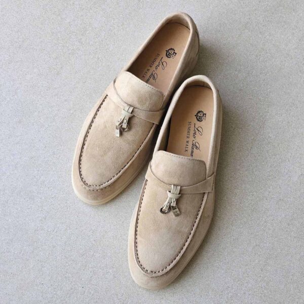 Summer Charms Walk Loafer – Suede in Himalaya Rose