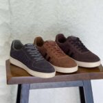 Tom Ford Radcliffe Crocodile-Effect Sneakers