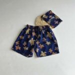 Vilebrequin Turtle Print Swim Trunks with Pouch – Blue - Image 2