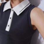 Brunello Cucinelli Sleeveless Polo Knit Top - Image 2
