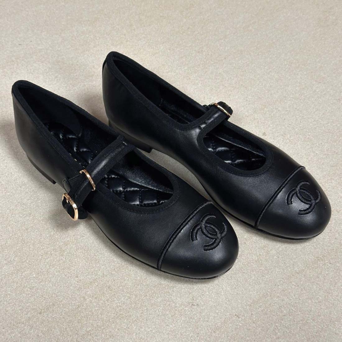 Chanel Mary Janes Ballet Flats