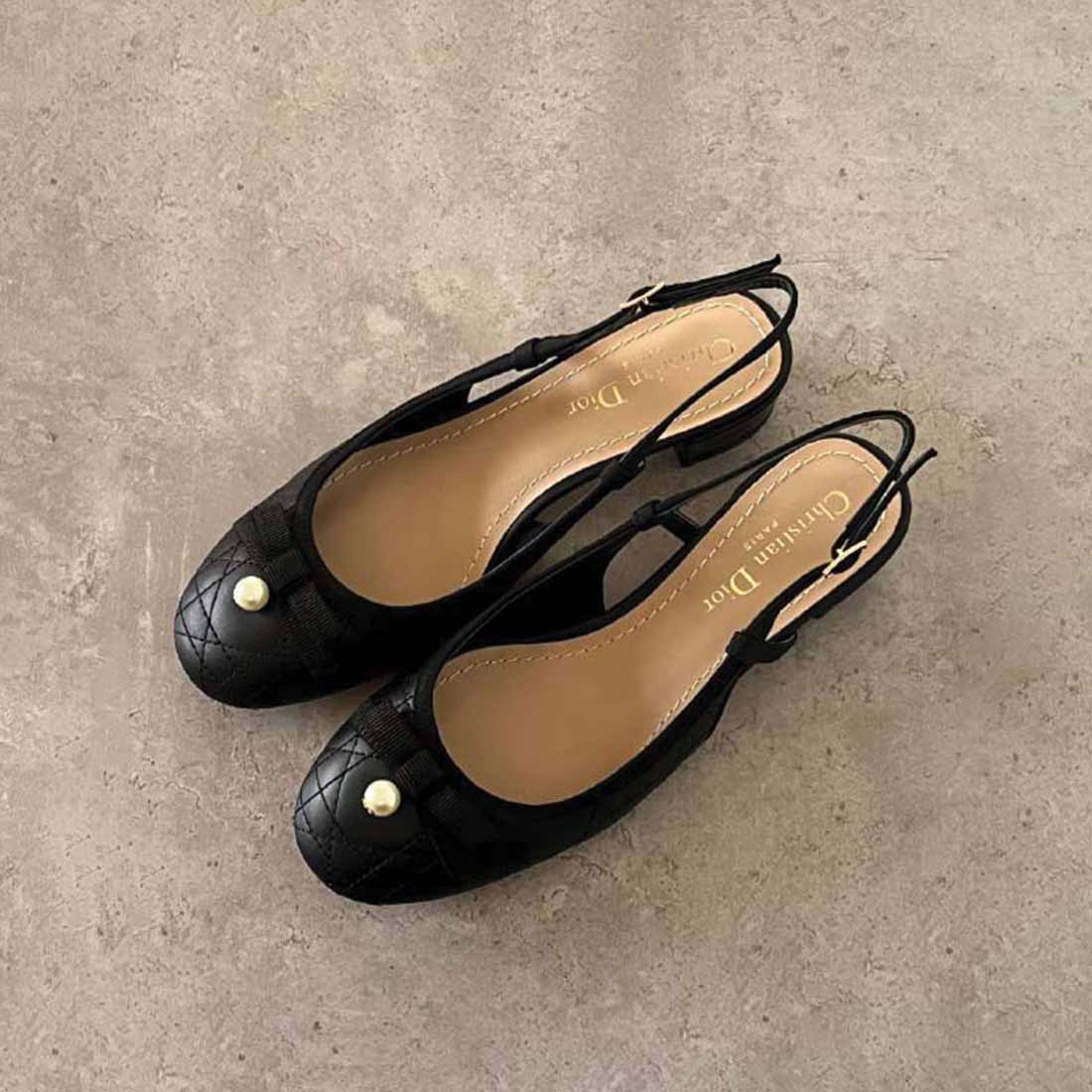 Dior Ballet Slingback Pumps