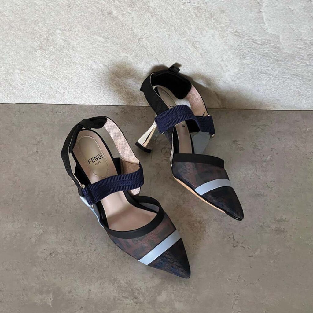 Fendi Colibrì Slingback Pumps