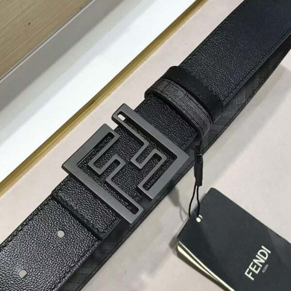 Fendi Squared Ff Reversible Belt