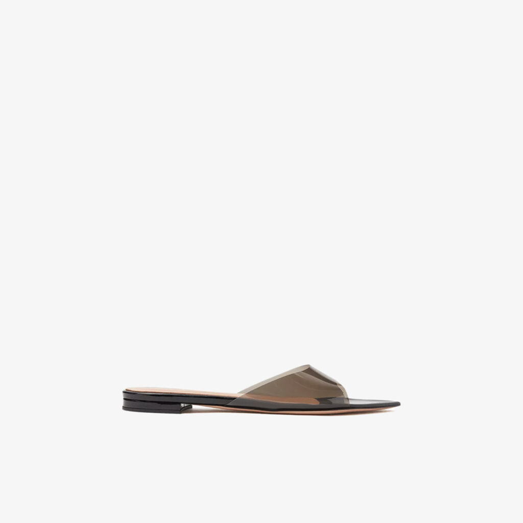 Gianvito Rossi Vernice Glass Slides