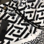 Versace Swim Shorts with La Greca Pattern