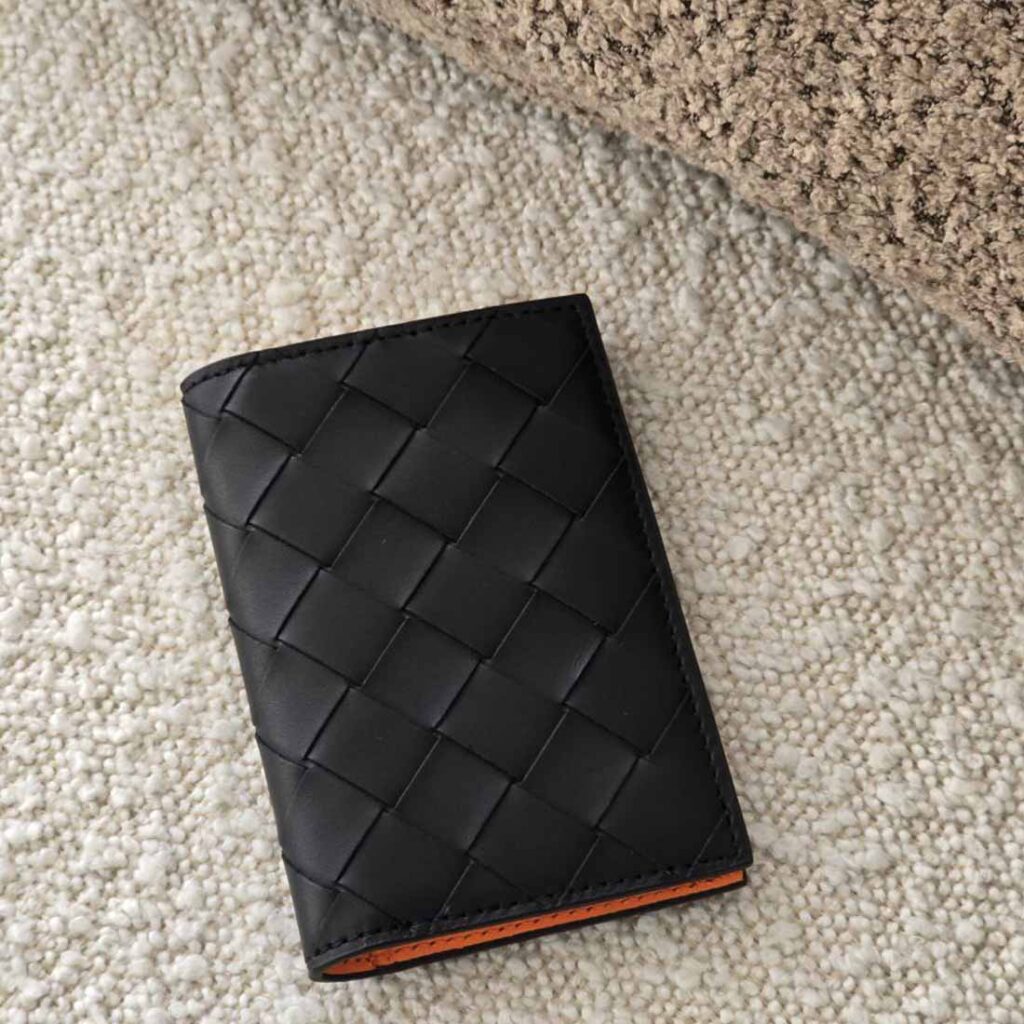Bottega Veneta Intrecciato Passport Case