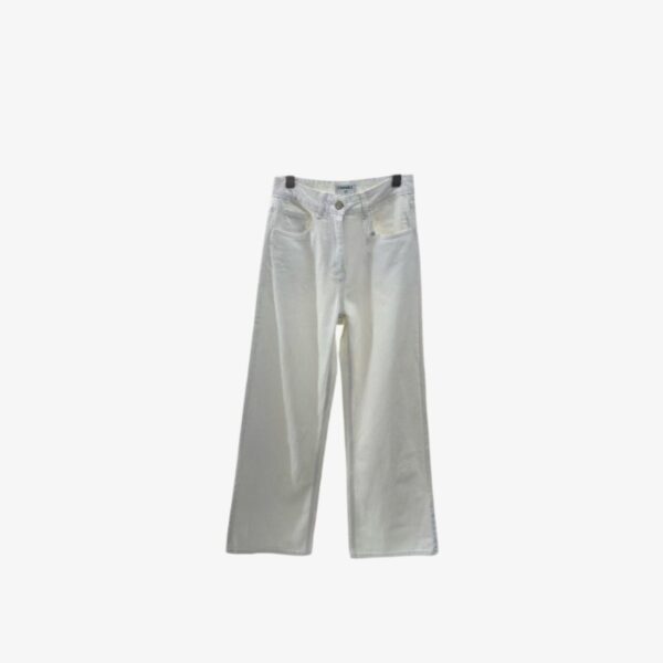 Chanel Wide-Leg Jeans