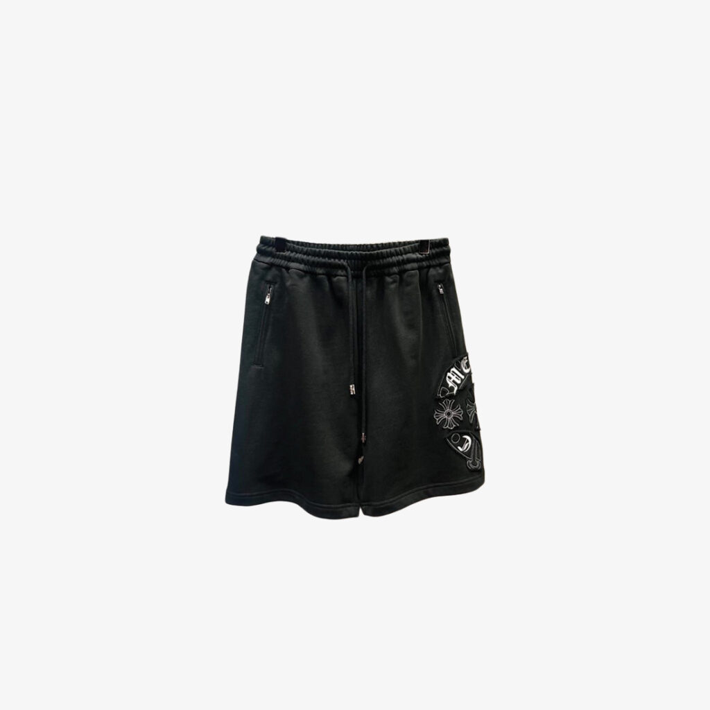 Chrome Hearts Sanskrit Scroll Shorts