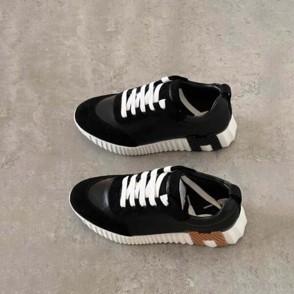 Hermès Bouncing Sneakers – Black - Image 2