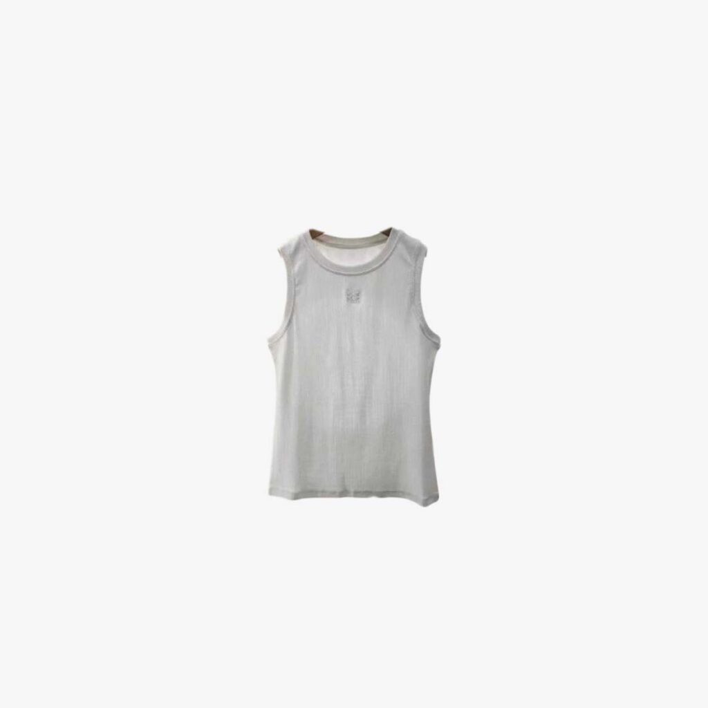 Loewe Lace Detail Tank Top