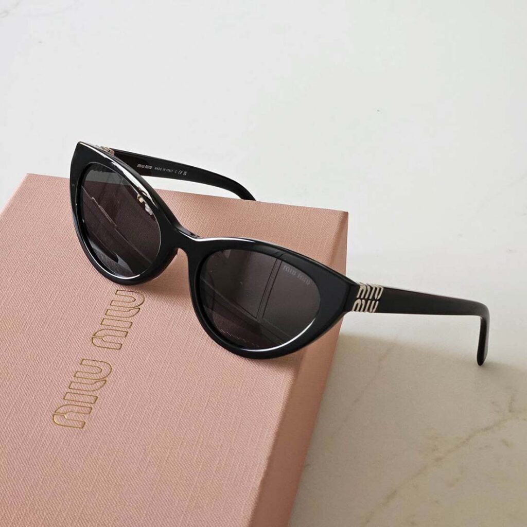 Miu Miu Cat-Eye Acetate Sunglasses