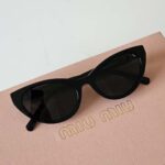 Miu Miu Cat-Eye Acetate Sunglasses - Image 3