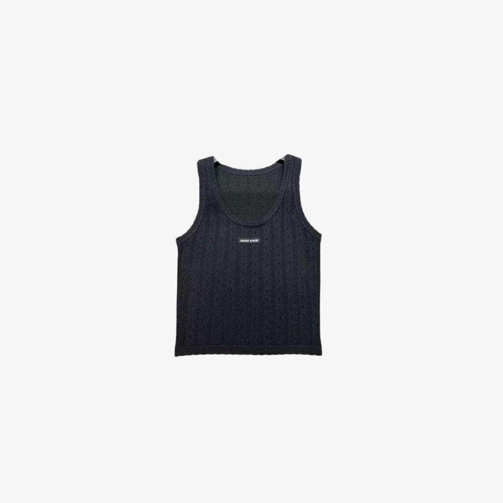 Miu Miu Knitted Vest Tank Top