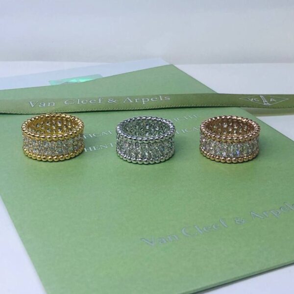 Van Cleef & Arpels Perlée Diamonds Ring