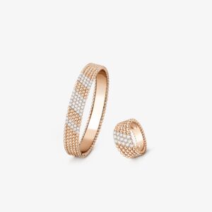 Van Cleef & Arpels Perlée Diamonds Set