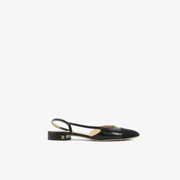 Chanel CC Cap Toe Slingback
