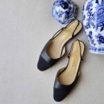 Chanel CC Cap Toe Slingback