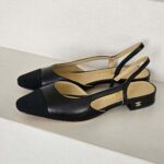 Chanel CC Cap Toe Slingback