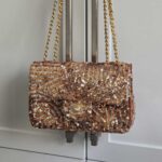 Chanel Copper Sequin Flap Bag