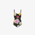 Dolce & Gabbana Floral Print One-Piece Swimsui