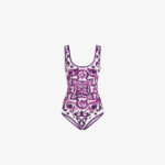 Dolce & Gabbana Maiolica Print Swimsuit