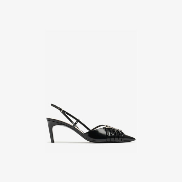Gucci Regent Buckles Slingback Pumps