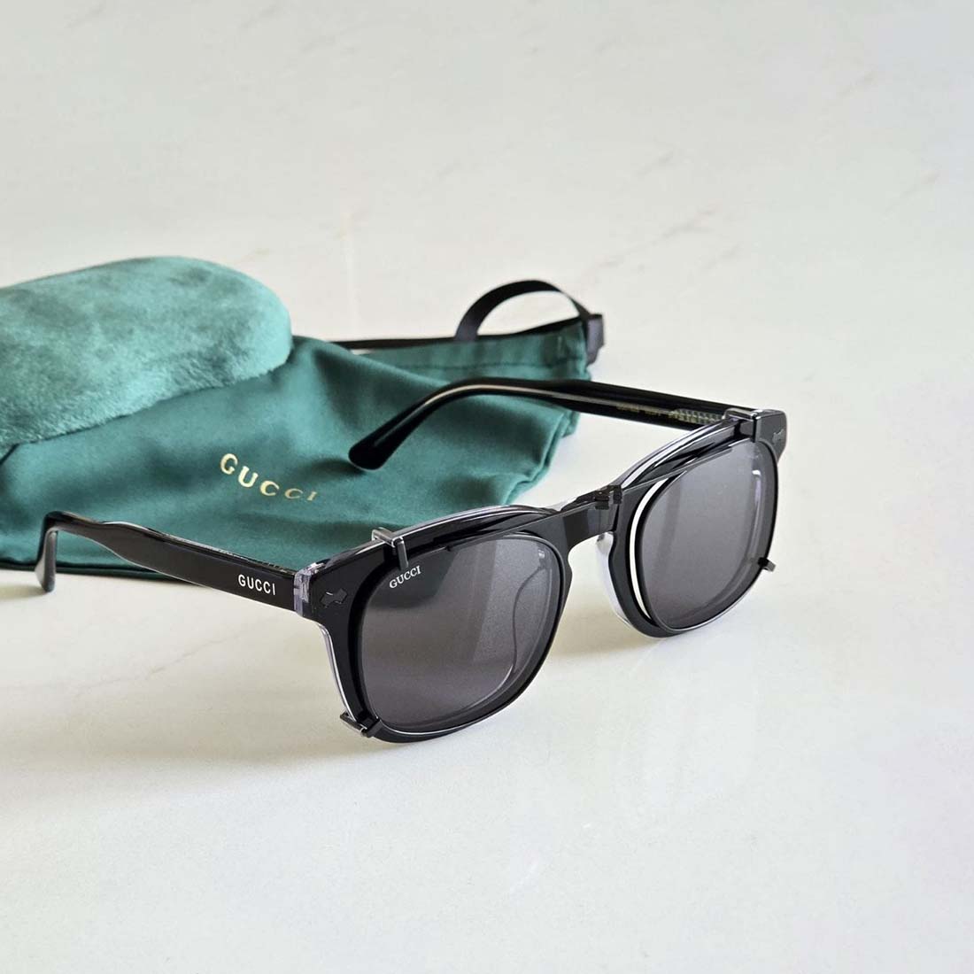 Gucci Unisex GG0182S Sunglasses