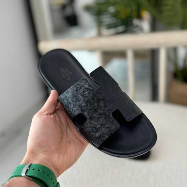 Hermès Izmir Sandal Black - Image 3