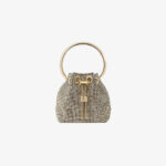 Jimmy Choo Bon Bon Micro Crystal Bucket Bag