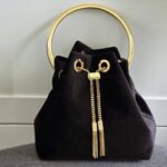 Jimmy Choo Bon Bon Velvet Bag